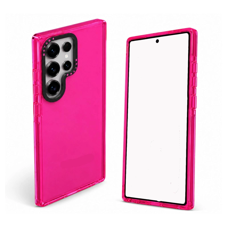 CARCASA ANTIGOLPES COMPATIBLE CON SAMSUNG S26 ULTRA FLUOR FUCSIA - 2