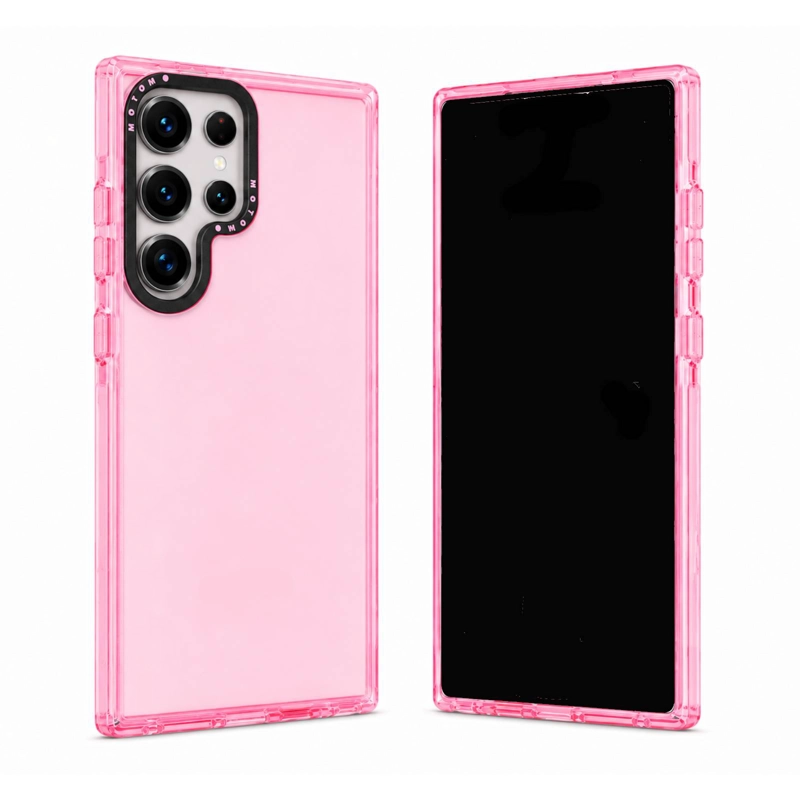 CARCASA ANTIGOLPES COMPATIBLE CON SAMSUNG S26 ULTRA FLUOR ROSADO - 2