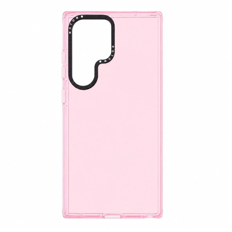 CARCASA ANTIGOLPES COMPATIBLE CON SAMSUNG S26 ULTRA FLUOR ROSADO - 3