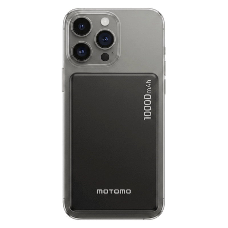 POWERBANK MAGNETICA COMPATIBLE CON IPHONE DE 10000MAH NEGRO - 2