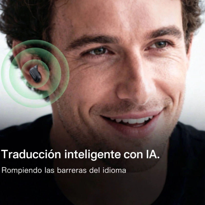 AUDIFONO CON TRADUCCION DE IDIOMA POR IA INALAMBRICO ANC+ENC - 5