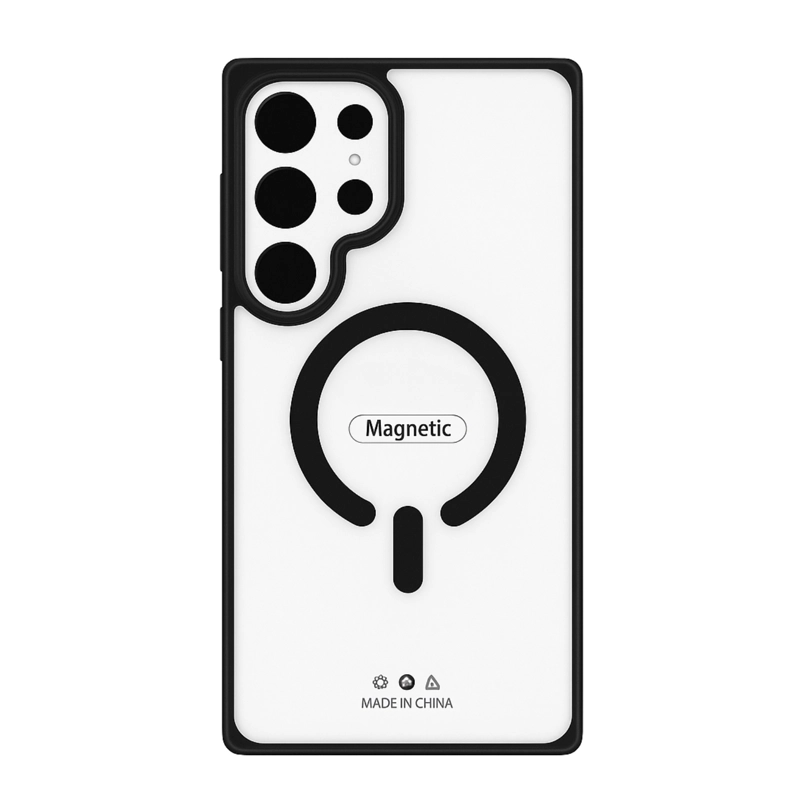 JOIGO CARCASA MATTE PARA SAMSUNG S26 ULTRA COMPATIBLE CON MAGSAFE NEGRO