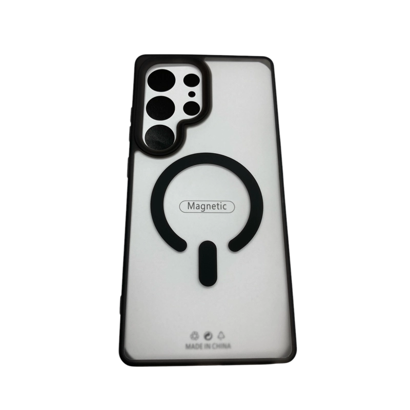 CARCASA MATTE PARA SAMSUNG S26 ULTRA COMPATIBLE CON MAGSAFE NEGRO - 2