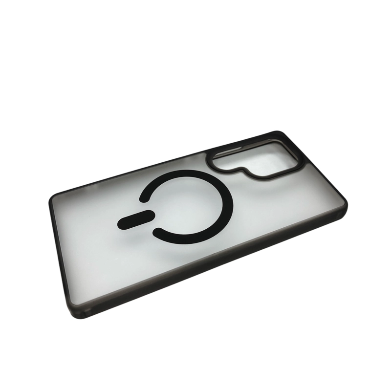 CARCASA MATTE PARA SAMSUNG S26 ULTRA COMPATIBLE CON MAGSAFE NEGRO - 3