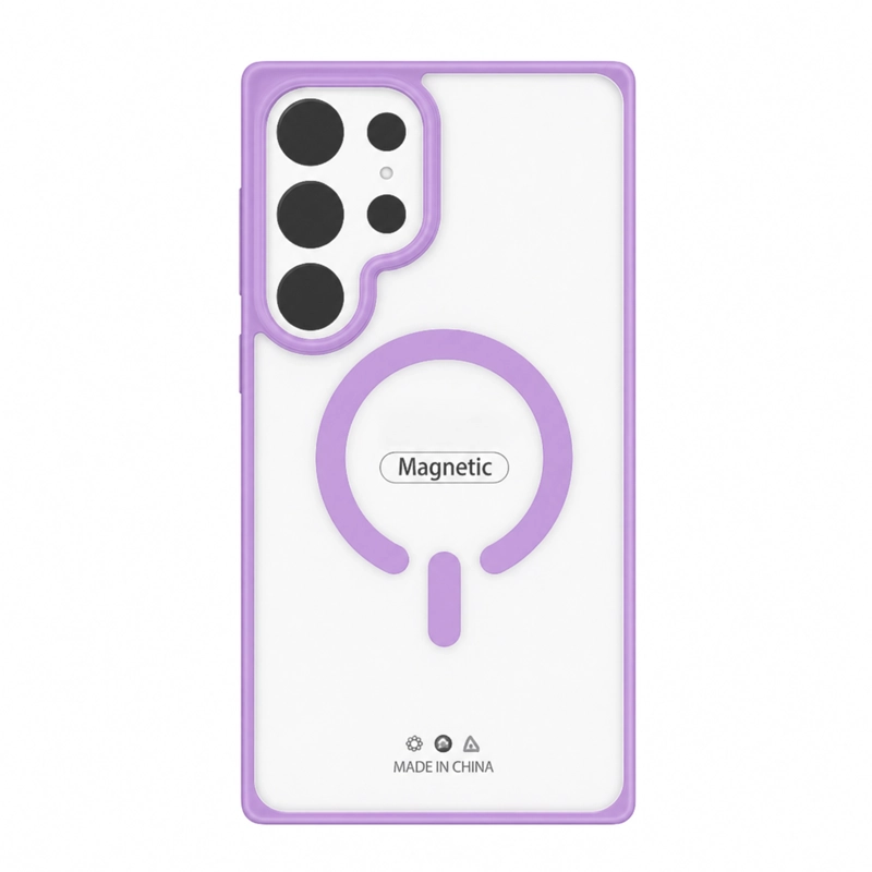 JOIGO CARCASA MATTE PARA SAMSUNG S26 ULTRA COMPATIBLE CON MAGSAFE LILA
