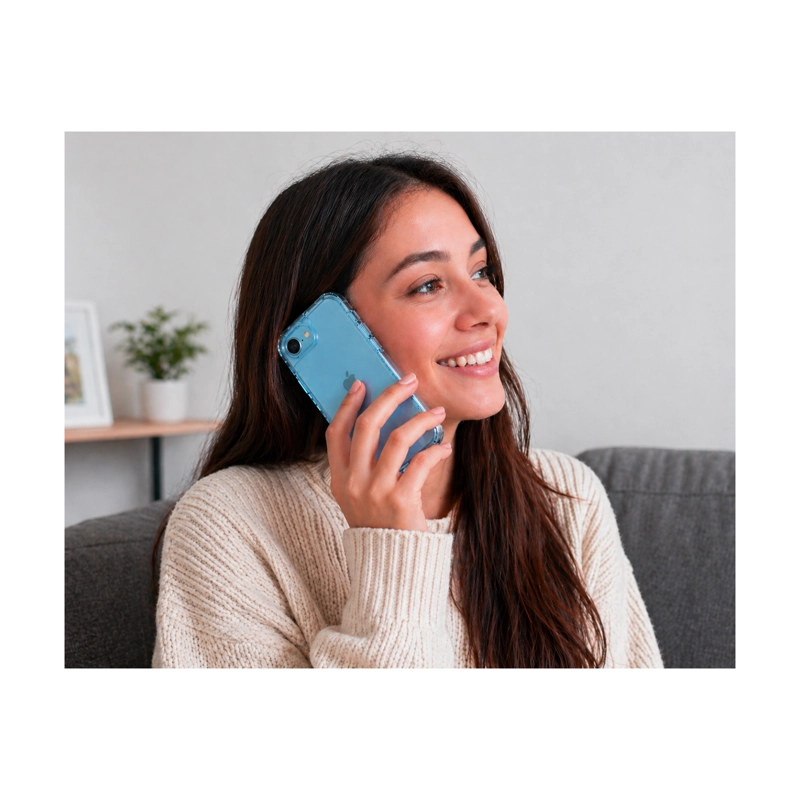 CARCASA ANTIGOLPES 360 COMPATIBLE CON IPHONE 16E AZUL - 4
