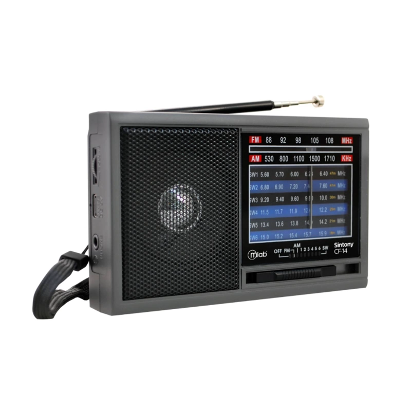 RADIO RECARGABLE MULTIBANDAS CLASICO AM/FM-SINTONY 8 BANDAS - 2