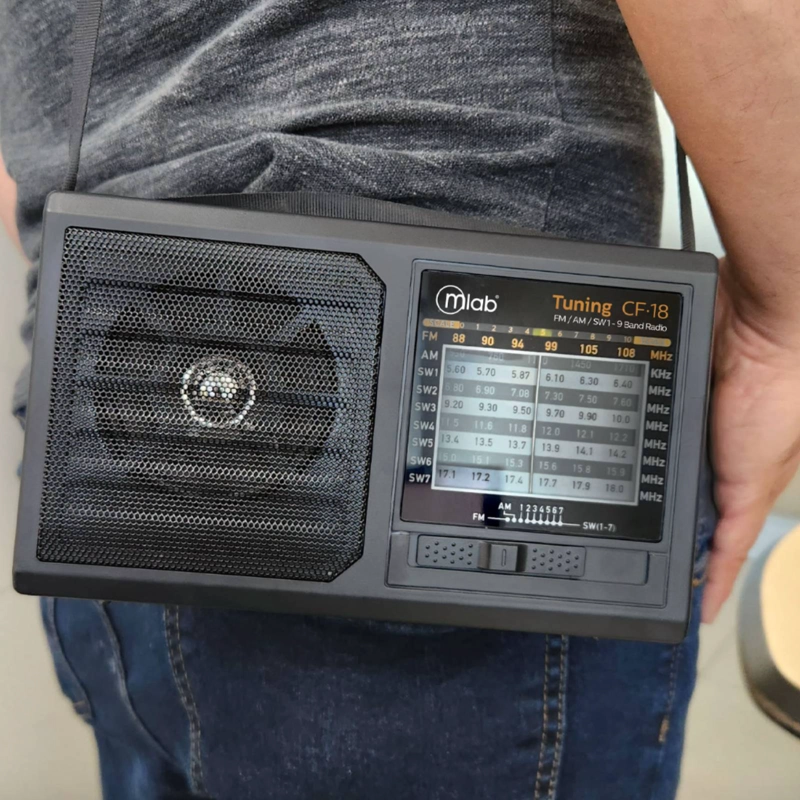 RADIO RECARGABLE MULTIBANDAS CLASICO AM / FM TUNING 9 BANDAS - 6