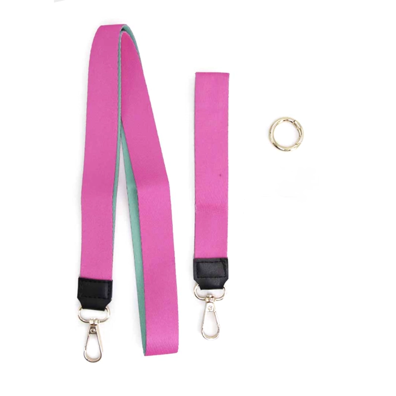 STRAP COLGANTE PARA CARCASA CELULAR UNIVERSAL DOBLE CORREA FUCSIA - 1
