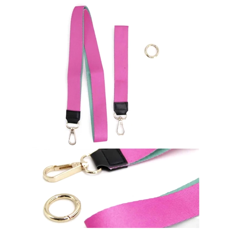 STRAP COLGANTE PARA CARCASA CELULAR UNIVERSAL DOBLE CORREA FUCSIA - 2
