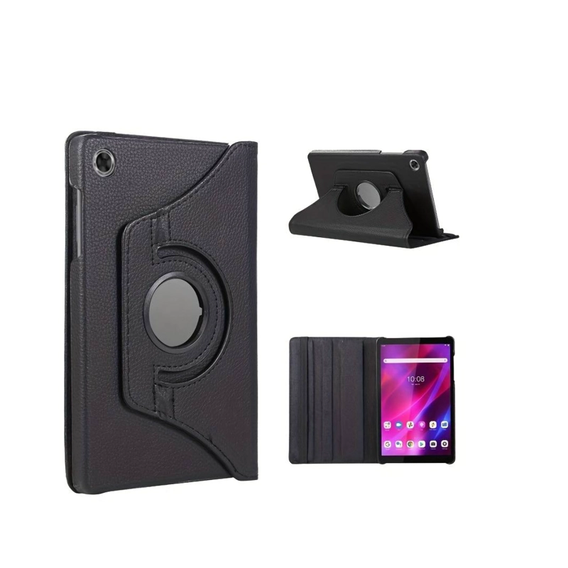 CARCASA GIRATORIA COMPATIBLE CON TAB SAMSUNG A11 NORMAL NEGRO - 1