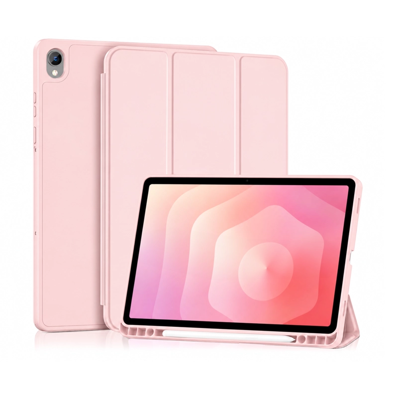 FUNDA SMART COVER COMPATIBLE CON TABLET SAMSUNG S11 11' ROSADO - 1