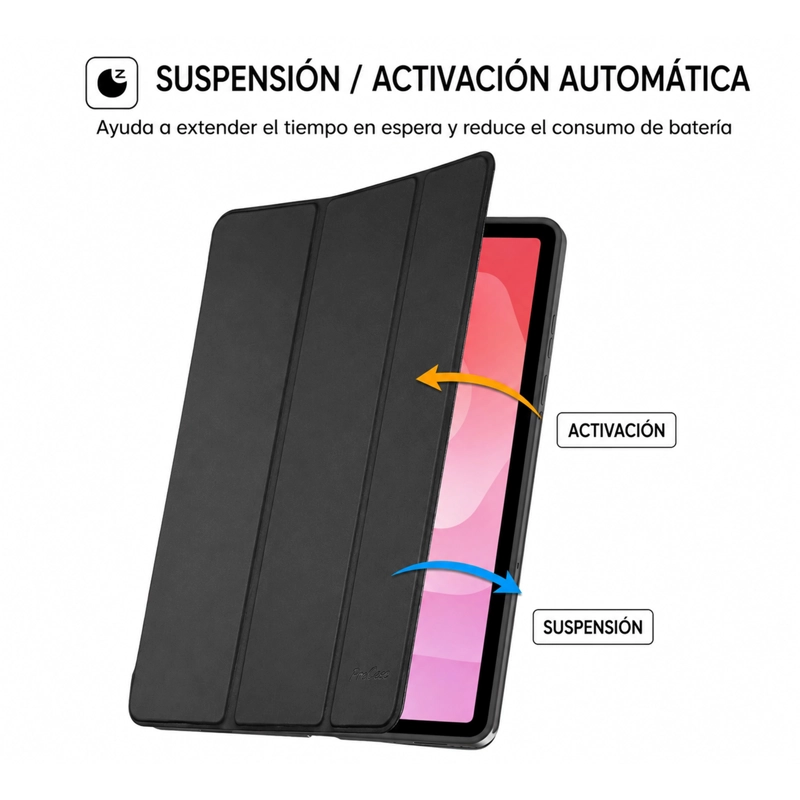 FUNDA SMART COVER PARA TABLET SAMSUNG S11 11' LILA - 3