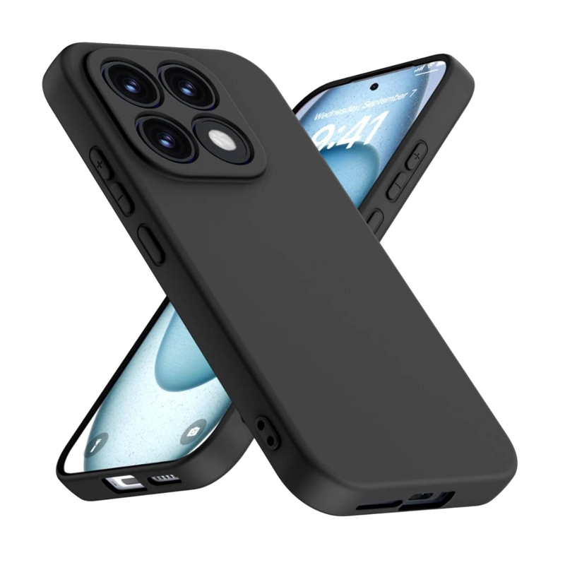 CARCASA FUNDA COMPATIBLE CON XIAOMI 17 5G NEGRO - 1
