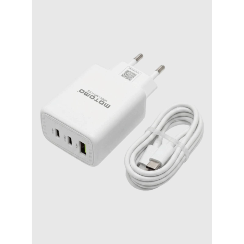 CARGADOR USB-C A USB-C COMPATIBLE CON IPHONE ANDROID 65W - 2