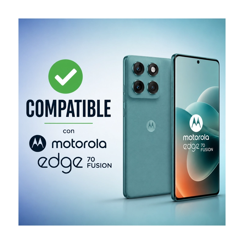 CARCASA COMPATIBLE CON MOTOROLA EDGE 70 FUSION GOMA ROSADO - 7