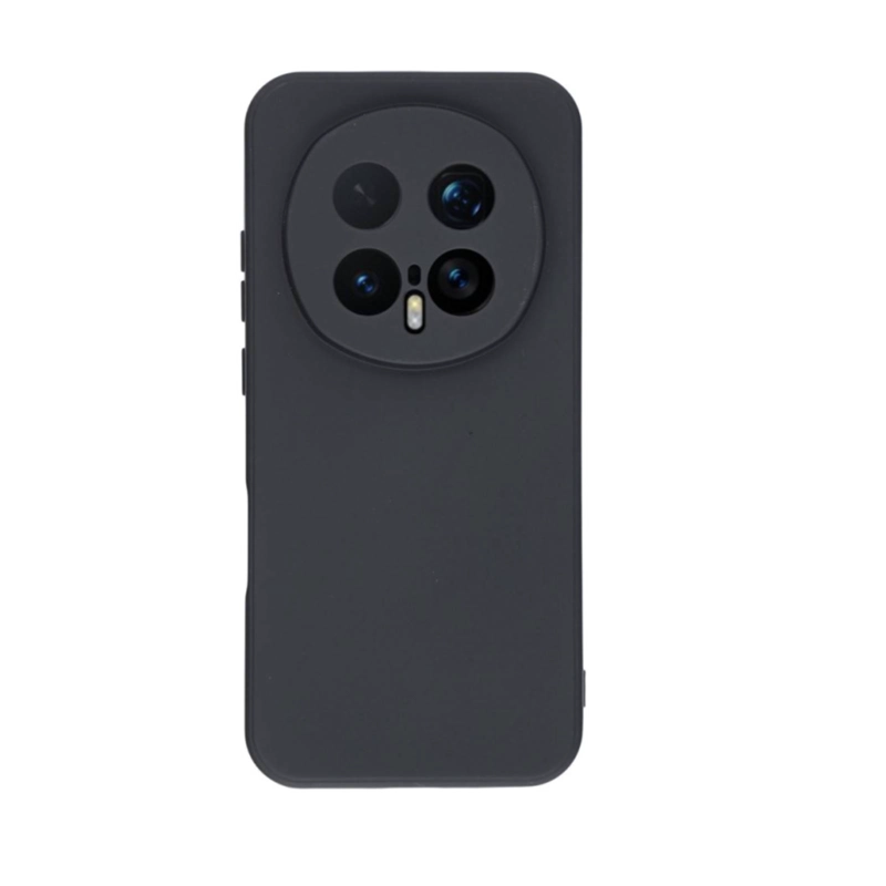 CARCASA COMPATIBLE CON HONOR MAGIC 8 PRO GOMA NEGRO - 1