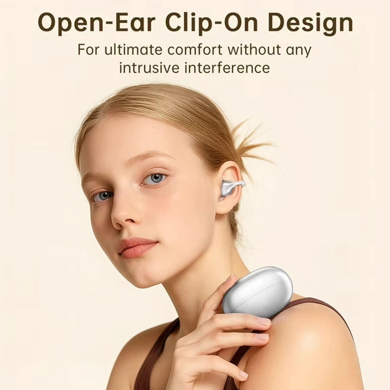 AUDIFONO INALAMBRICO BLUETOOTH CLIP PARA OREJA AIR S70 BLANC - 4
