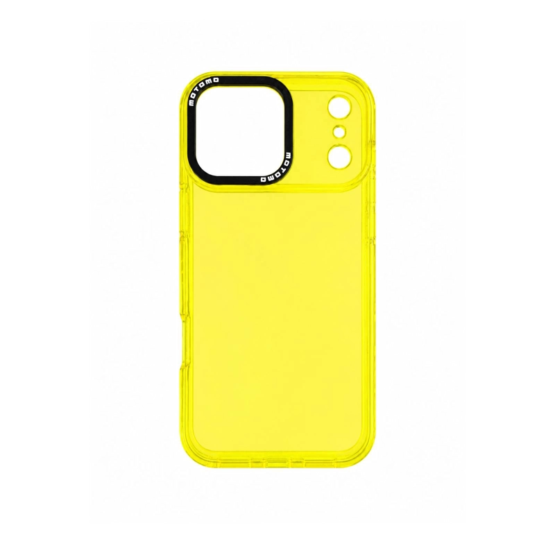 GENÉRICO CARCASA ANTIGOLPES COMPATIBLE CON IPHONE 17 PRO MAX FLUOR VERDE