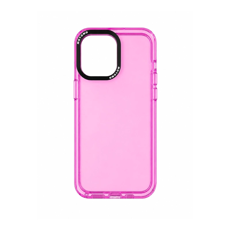 GENÉRICO CARCASA ANTIGOLPES COMPATIBLE CON IPHONE 17 FLUOR FUCSIA