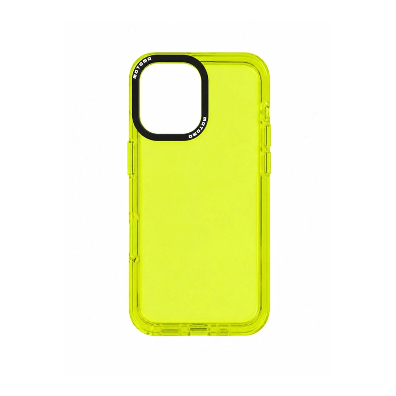GENÉRICO CARCASA ANTIGOLPES COMPATIBLE CON IPHONE 17 FLUOR VERDE