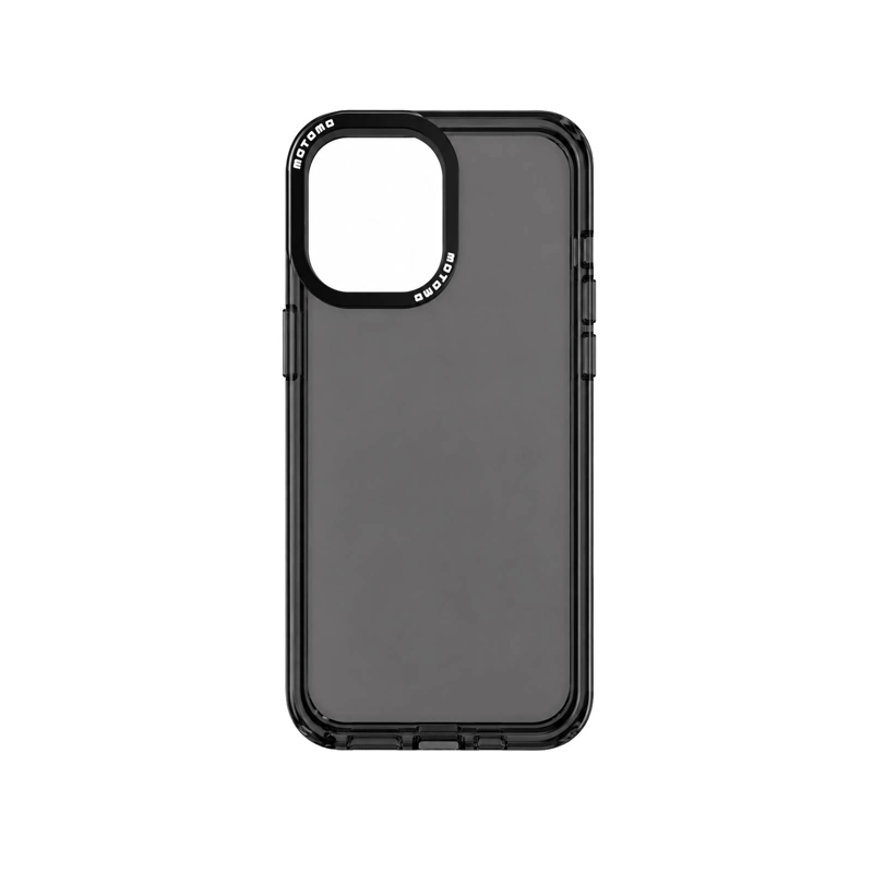 GENÉRICO CARCASA ANTIGOLPES COMPATIBLE CON IPHONE 17 FLUOR NEGRO