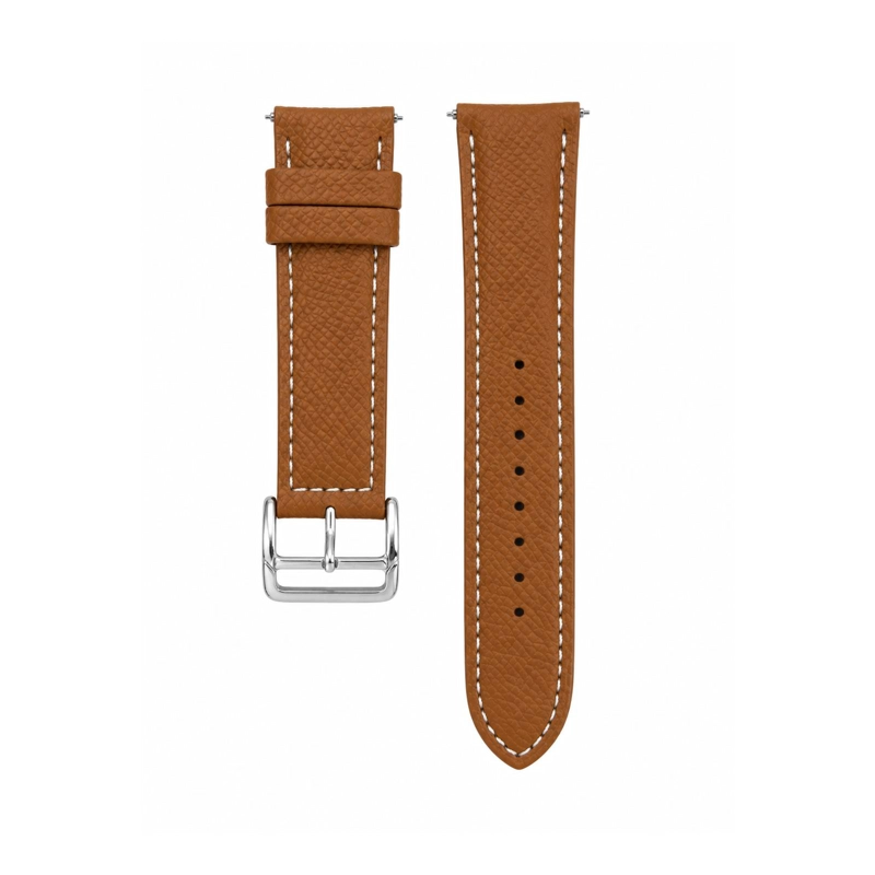 CORREA CON HEBILLA 22MM COMPATIBLE CON SAMSUNG GARMIN MARRON - 2