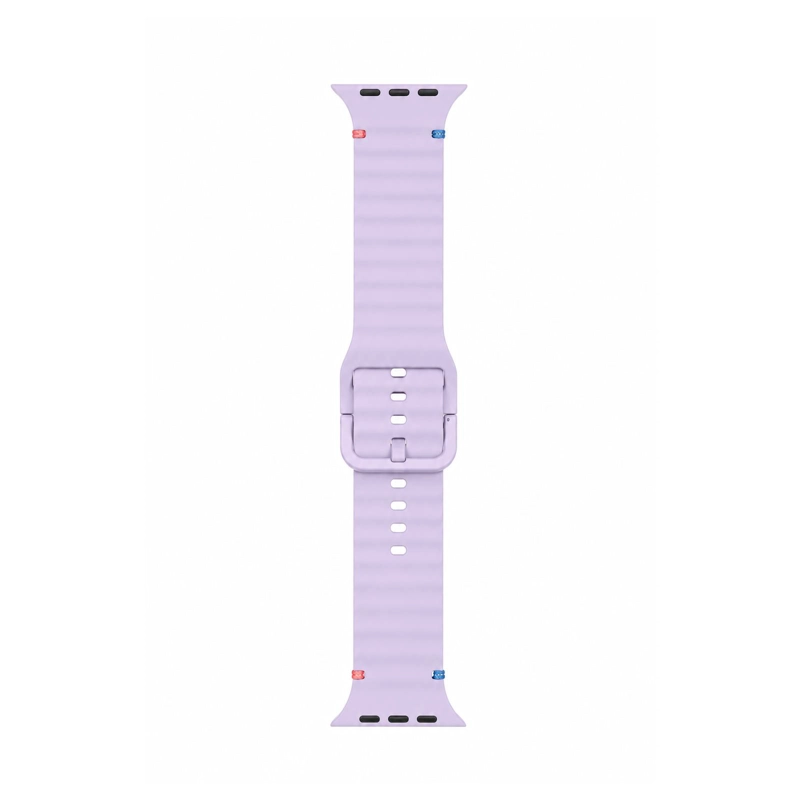CORREA HEBILLA COMPATIBLE CON APPLE WATCH LILA 42M/44M/45M/46M - 2