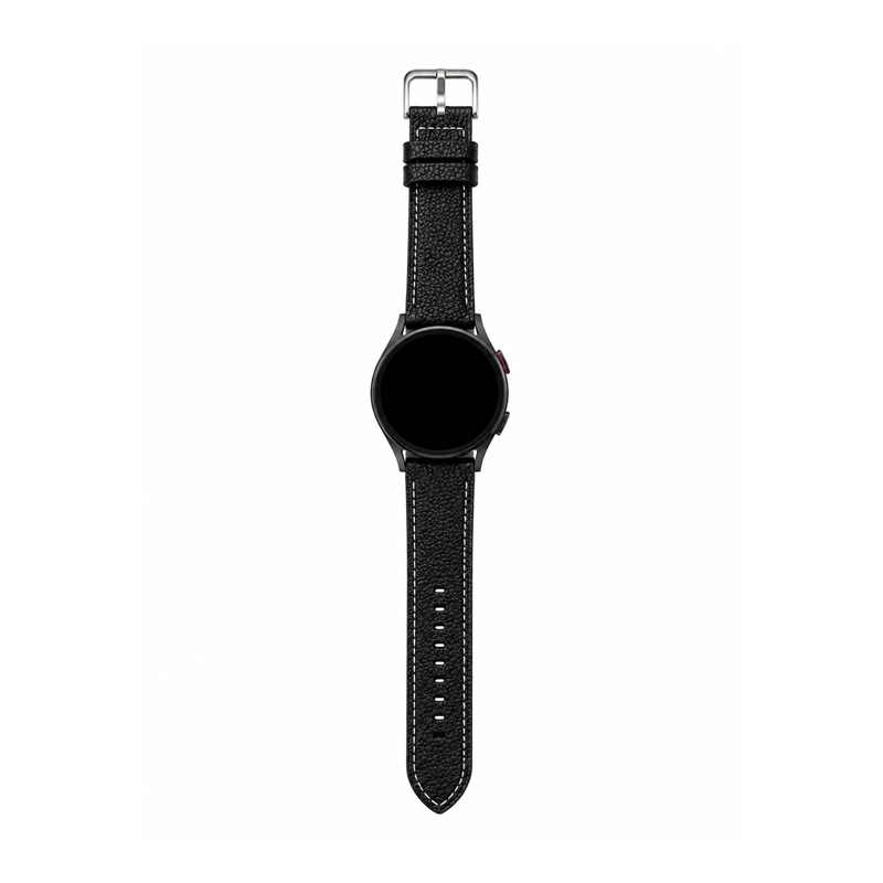 CORREA CON HEBILLA 22MM COMPATIBLE CON SAMSUNG GARMIN NEGRO - 1