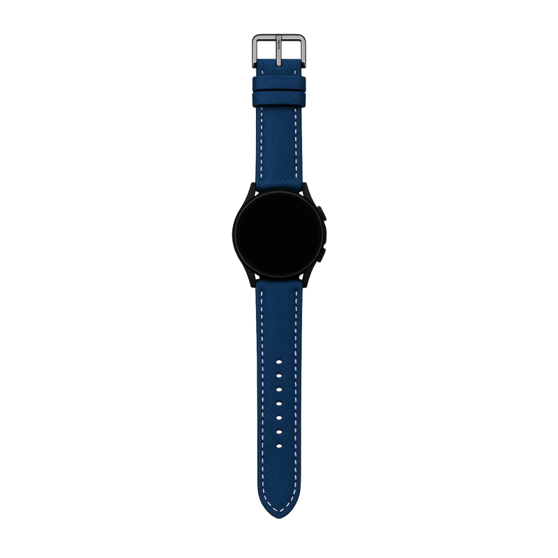 CORREA CON HEBILLA 22MM COMPATIBLE CON SAMSUNG GARMIN AZUL - 1