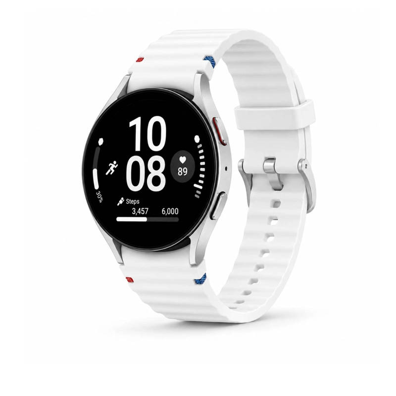 GENÉRICO CORREA HEBILLA COMPATIBLE CON APPLE WATCH BLANCO 42M/44M/45M/46M