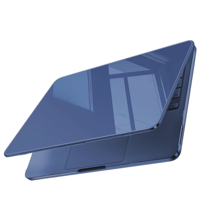 CARCASA COMPATIBLE CON MACBOOK NEO 13' A3404 SLIM AZUL OSCURO - 1