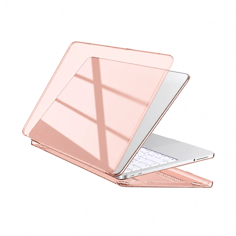 CARCASA COMPATIBLE CON MACBOOK NEO 13' A3404 SLIM GOLD ROSE - 1