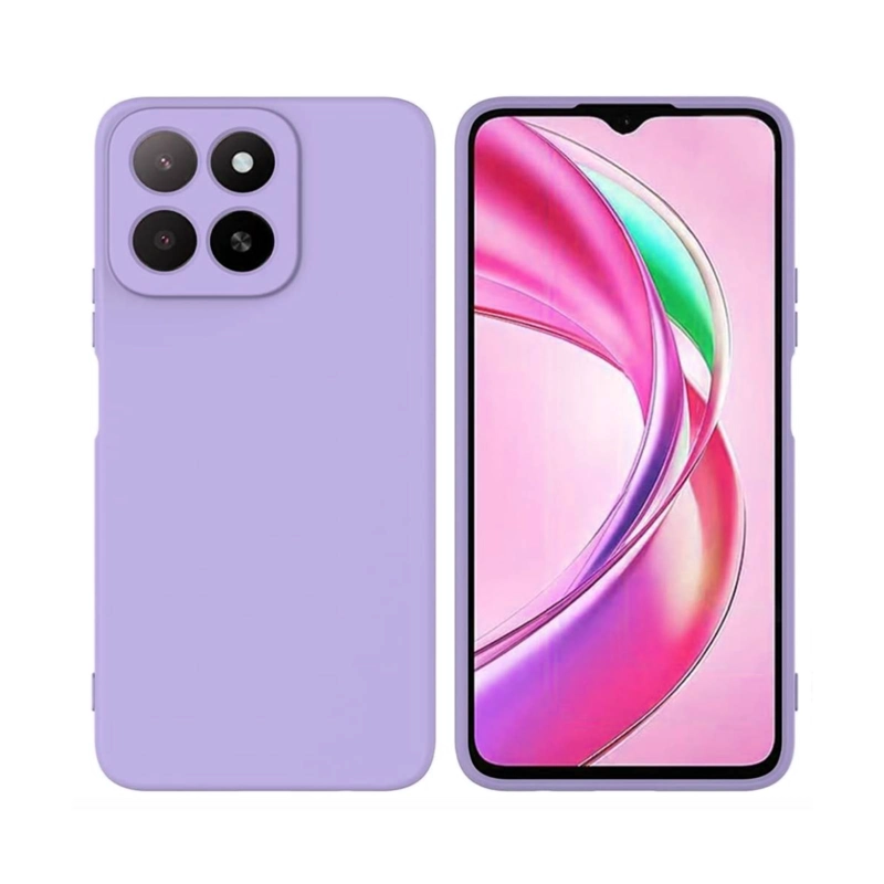 CARCASA COMPATIBLE CON HONOR X7D 5G GOMA LILA - 2