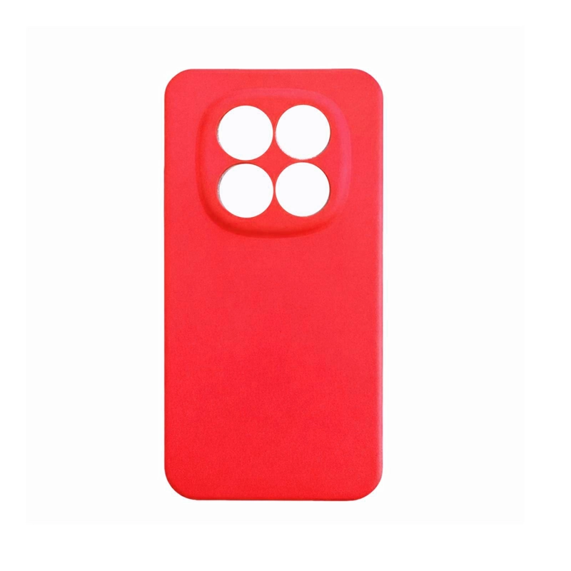 CARCASA COMPATIBLE CON XIAOMI REDMI NOTE 15 PRO 5G GOMA ROJO - 1