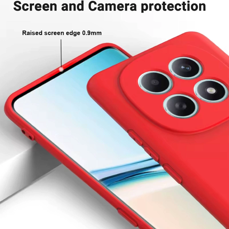CARCASA COMPATIBLE CON XIAOMI REDMI NOTE 15 PRO 5G GOMA ROJO - 4