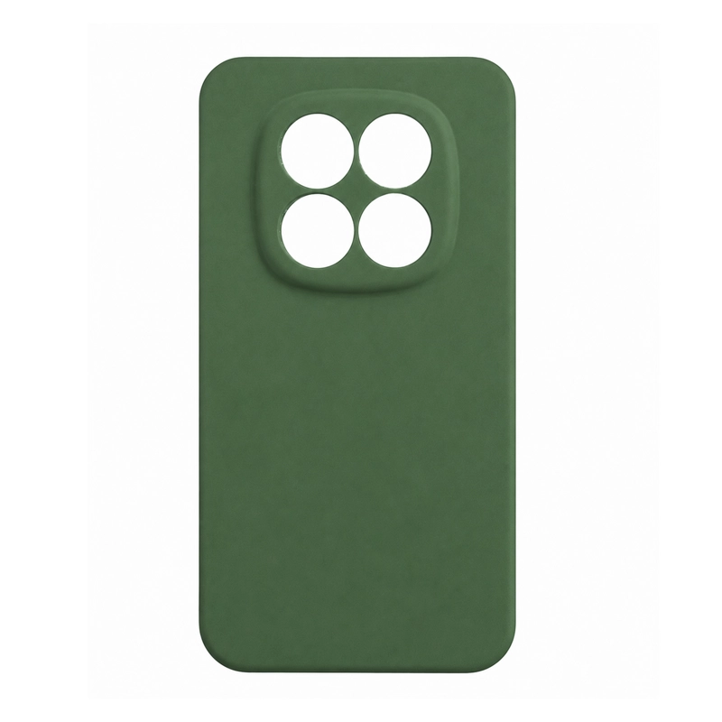 CARCASA COMPATIBLE CON XIAOMI REDMI NOTE 15 PRO 5G GOMA VERDE - 1