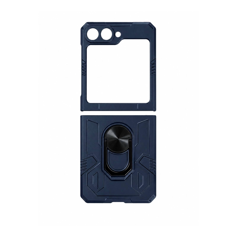 GENÉRICO CARCASA ANTIGOLPE COMPATIBLE CON SAMSUNG ZFLIP 6 AZUL