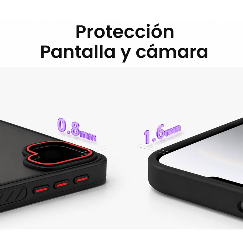 CARCASA MATTE COMPATIBLE CON SAMSUNG S24 FE AZUL - 3