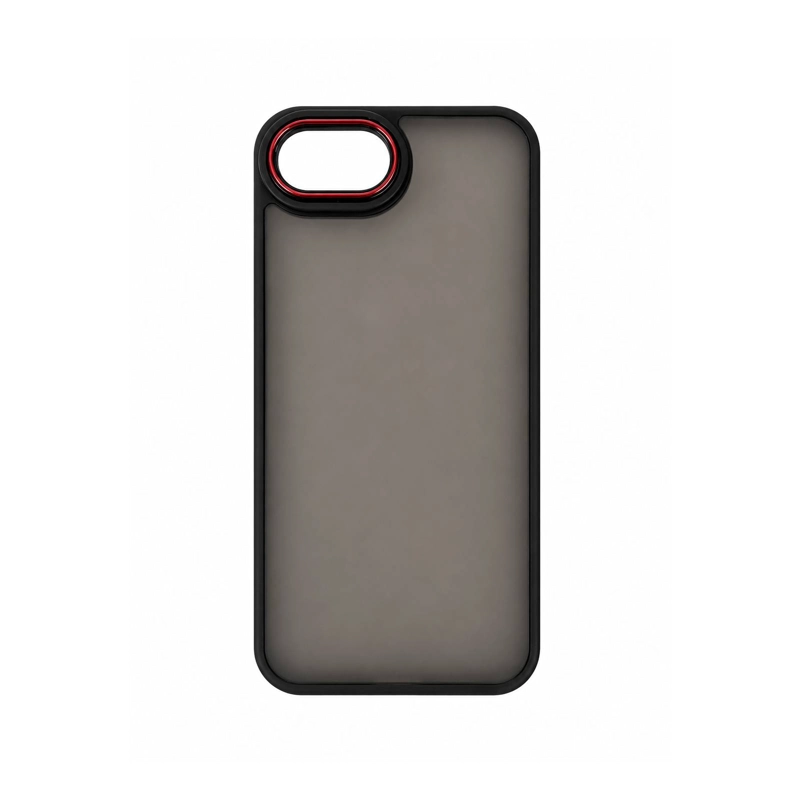GENÉRICO CARCASA ANTIGOLPES MATTE COMPATIBLE CON IPHONE 16E NEGRO