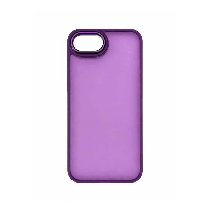 CARCASA MATTE COMPATIBLE CON IPHONE 17E MORADO - 7