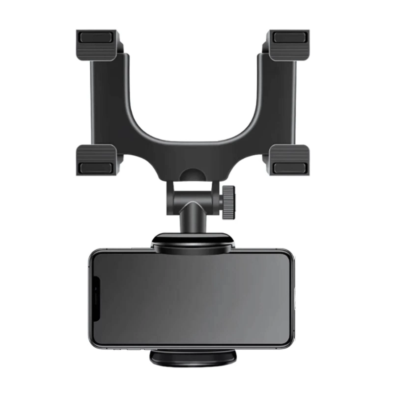 GENÉRICO SOPORTE PORTA CELULAR AUTO ESPEJO RETROVISOR 360°