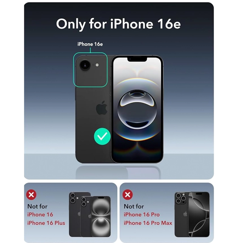 MICA HIDROGEL ANTIESPIA MATTE COMPATIBLE CON IPHONE 16E - 4