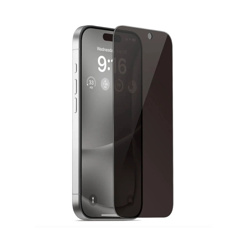 LAMINA VIDRIO ANTIESPIA COMPATIBLE CON IPHONE 12 PRO MAX - 1