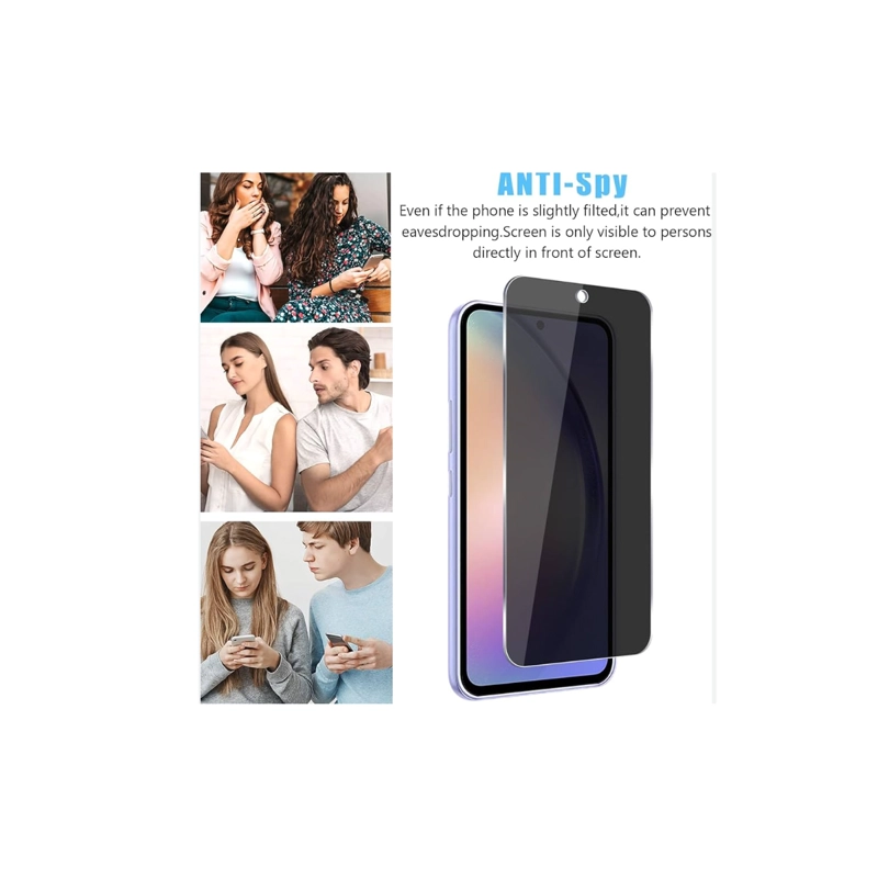 LAMINA VIDRIO ANTIESPIA COMPATIBLE CON IPHONE 12 PRO MAX - 3