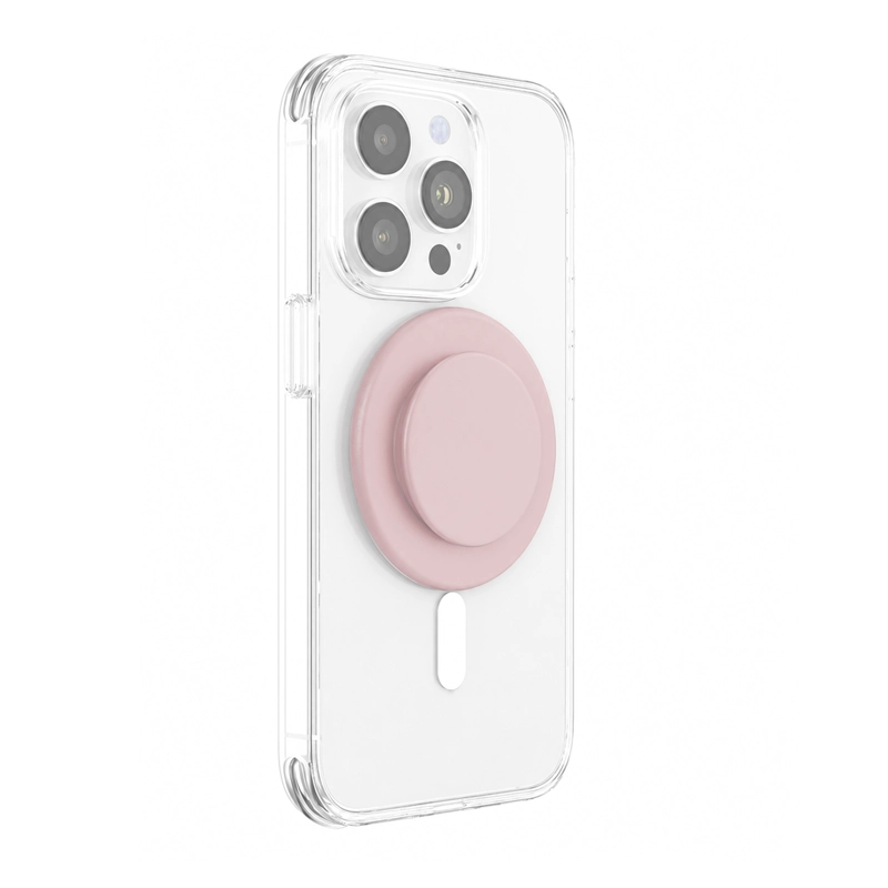 GENÉRICO SOPORTE EXPANDIBLE MAGNE TICO CELULAR COMPATIBLE CON MAGSAFE ROSADO