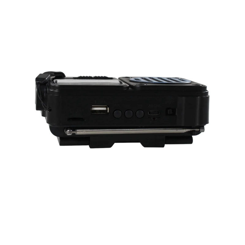 RADIO RECARGABLE FM/AM PORTATIL SOLAR USB-C BLUETOOTH - 2