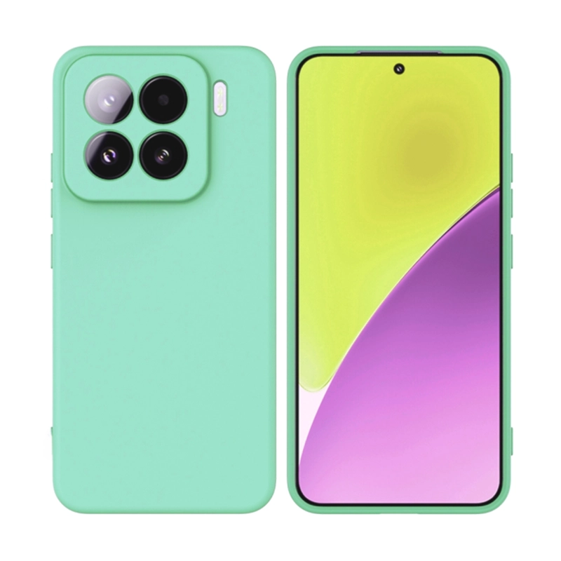 CARCASA FUNDA GOMA ANTIGOLPES COMPATIBLE CON XIAOMI 17T PRO TURQUESA - 1
