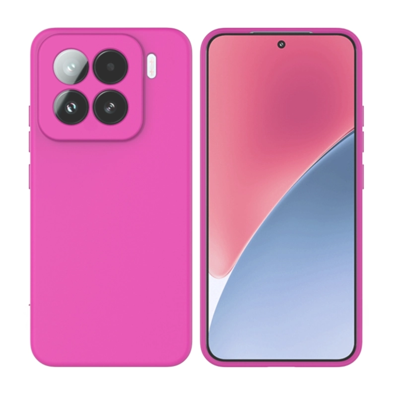 CARCASA FUNDA GOMA ANTIGOLPES COMPATIBLE CON XIAOMI 17T PRO FUCSIA - 1