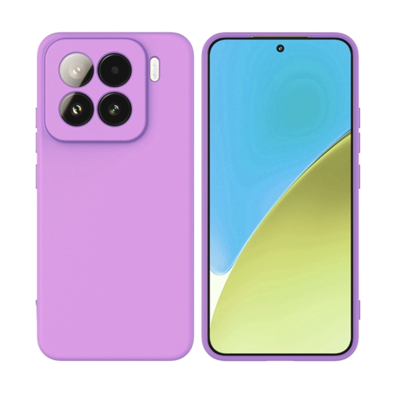 CARCASA FUNDA GOMA ANTIGOLPES COMPATIBLE CON XIAOMI 17T PRO LILA - 1